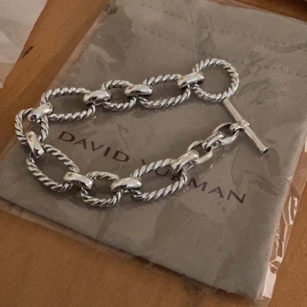David yurman link bracelet 7 inch